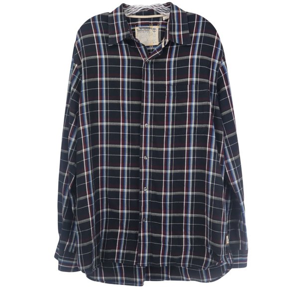 Timberland Other - Timberland Men's Shirt LG 100% Cotton Plaid Long Sleeve Button